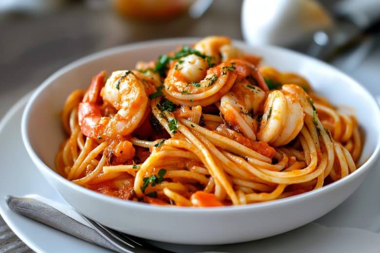 Typische Meeresfrüchte der toskanischen Küche