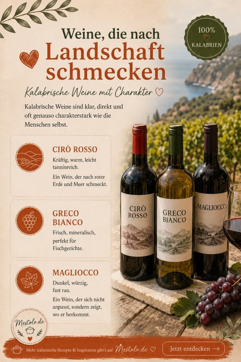 Welcher Wein wird in Kalabrien getrunken?
