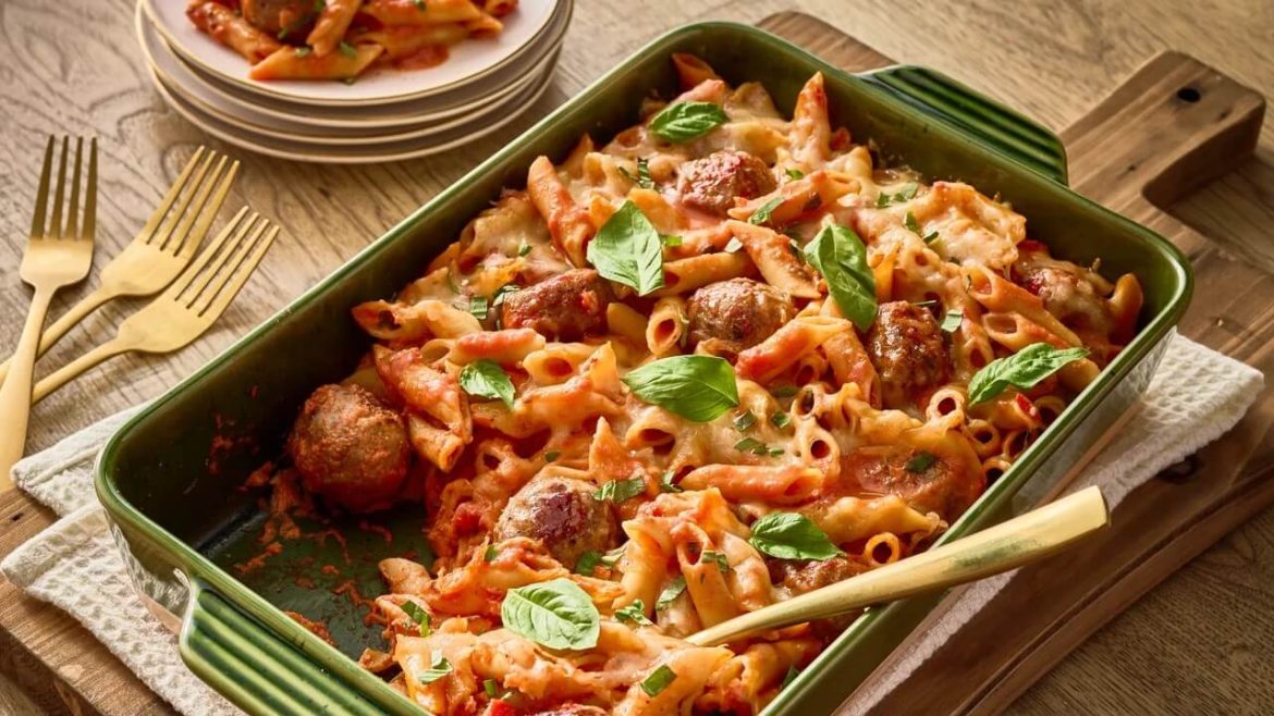 Überbackene Mostaccioli - Italienische Rezepte nachkochen