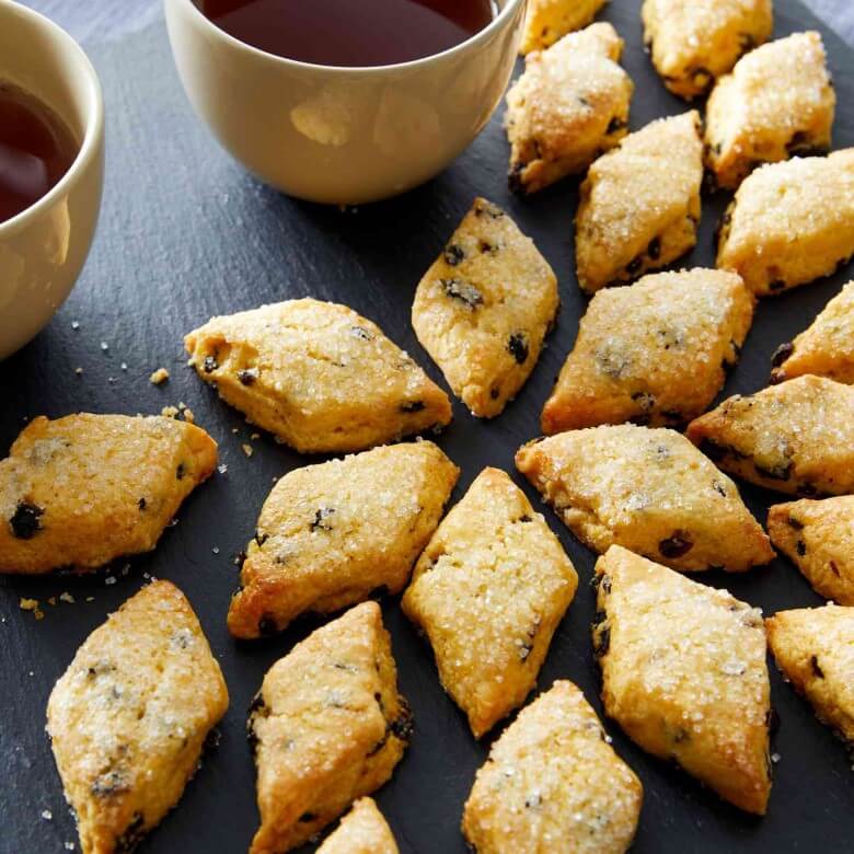 Leckere italienische Kekse backen